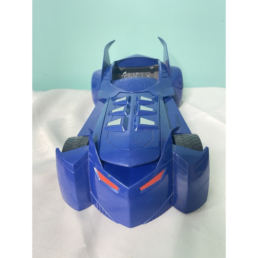 Mattel Batman Power Attack Total‎ Destruction Batmobile Vehicle Blue Vehicle Toy